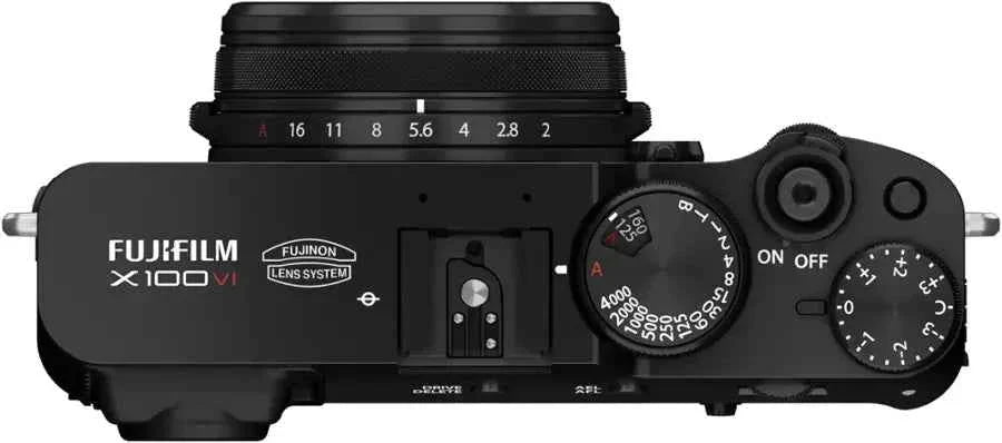 Fujifilm X100VI 40.2MP Compact Camera with 23mm f/2 Lens - Black - digitalfocuspro