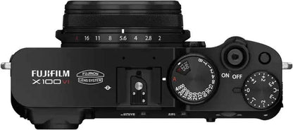 Fujifilm X100VI 40.2MP Compact Camera with 23mm f/2 Lens - Black - digitalfocuspro
