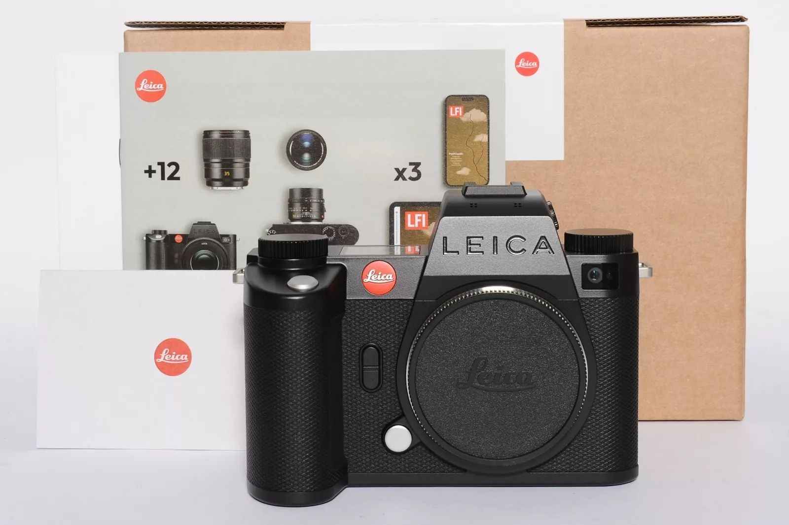 Leica SL3 - S 24MP Full - Frame Mirrorless Camera Body Only - Black - digitalfocuspro