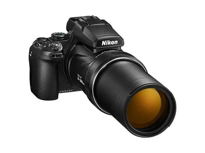 Nikon COOLPIX P1000 16MP Bridge Camera - Black (125x Zoom, 24 - 3000mm) - digitalfocuspro