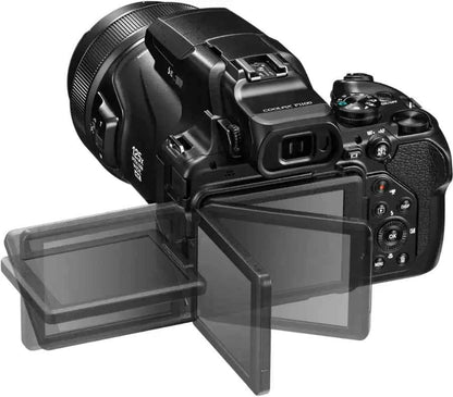 Nikon COOLPIX P1100 16MP Bridge Camera - Black (125x Zoom, 24 - 3000mm) - digitalfocuspro