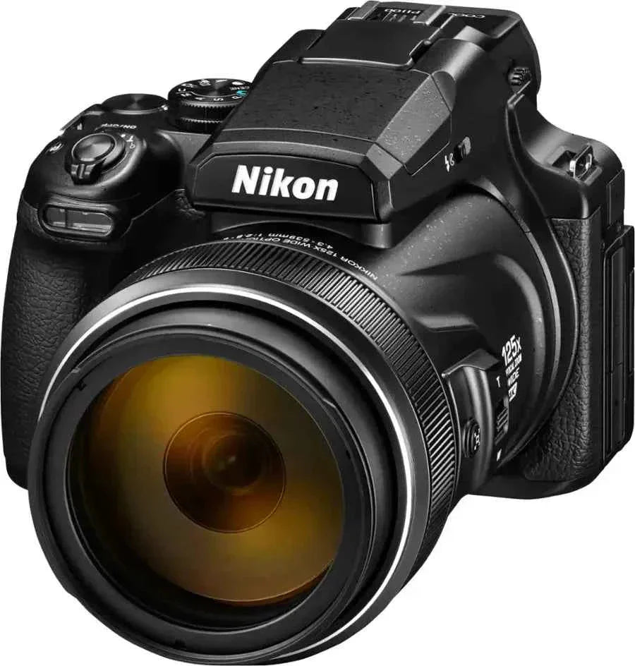Nikon COOLPIX P1100 16MP Bridge Camera - Black (125x Zoom, 24 - 3000mm) - digitalfocuspro
