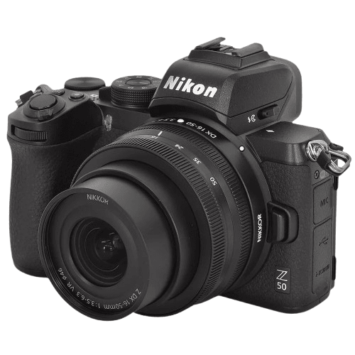 Nikon Z50 20.9MP APS - C Mirrorless Camera + 16 - 50mm VR Lens Kit - digitalfocuspro