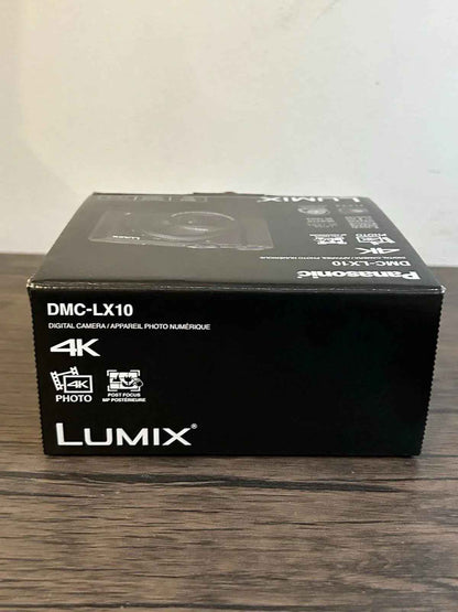 Panasonic LUMIX LX10 20.1MP Compact Camera with 24-72mm Leica Lens - Black - digitalfocuspro