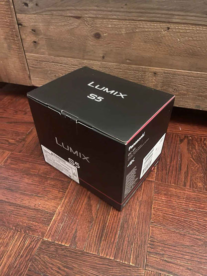 Panasonic LUMIX S5 24.2MP Full - Frame Mirrorless Camera Body Only - Black - digitalfocuspro