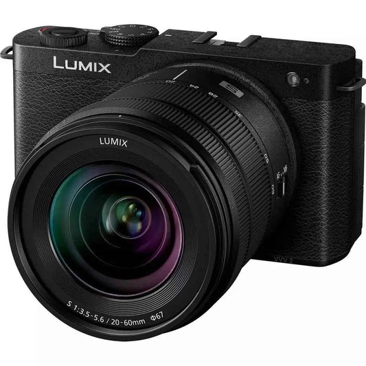 Panasonic LUMIX S9 24.2MP Full - Frame Mirrorless Camera + 20 - 60mm Lens - Jet Black - digitalfocuspro