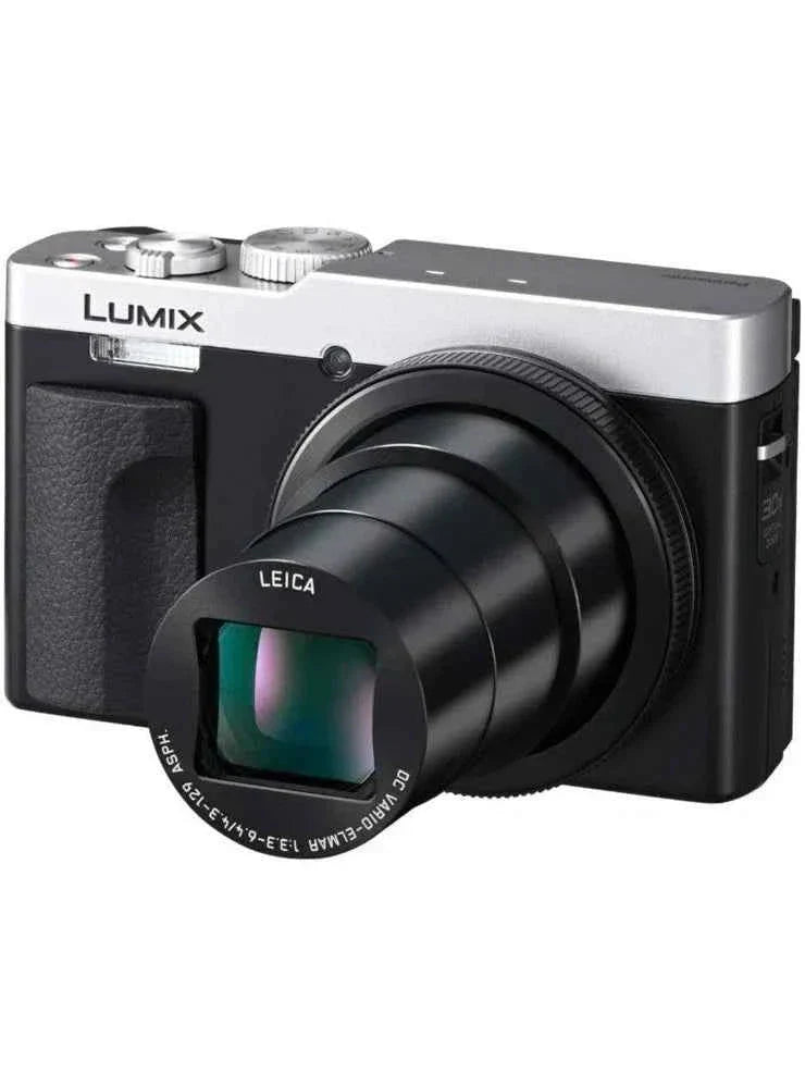 Panasonic Lumix ZS99 20.3MP 30x Zoom Compact Camera - Silver + 128GB - digitalfocuspro
