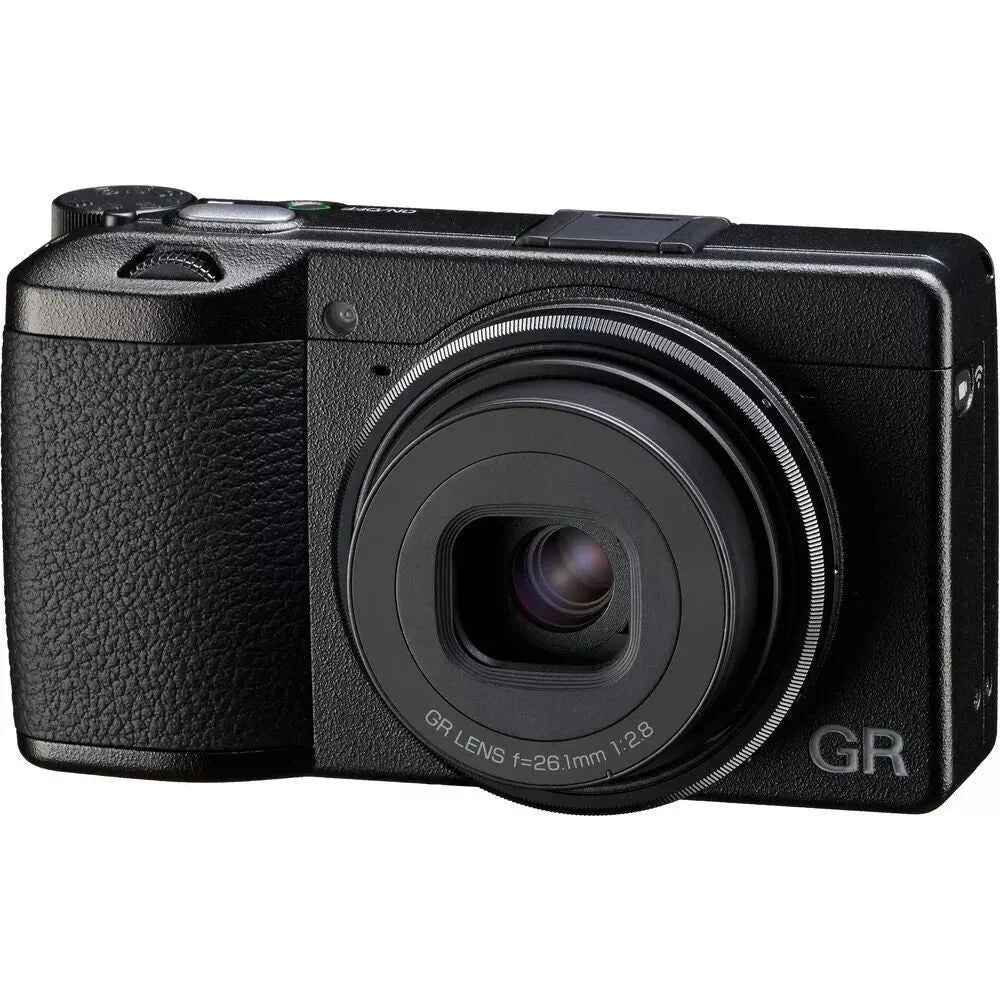Ricoh GR IIIx HDF 24.2MP Compact Camera with 40mm Lens - Black - digitalfocuspro