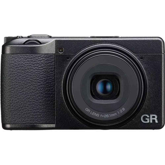 Ricoh GR IIIx HDF 24.2MP Compact Camera with 40mm Lens - Black - digitalfocuspro