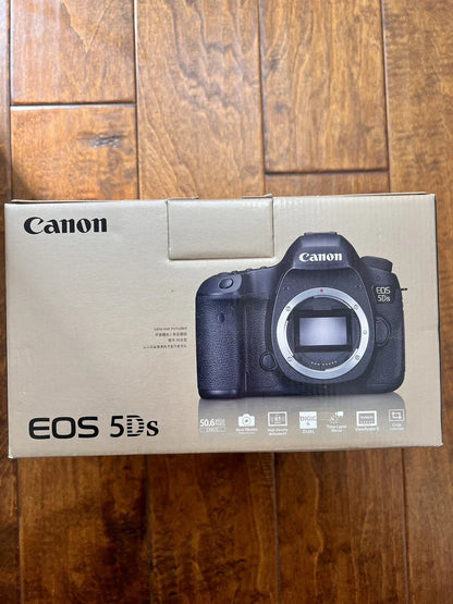 Canon EOS 5DS 50.6MP Full-Frame DSLR Camera (Body Only) – Brand New