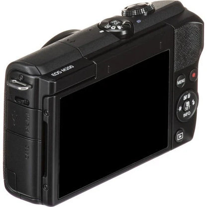 Canon EOS M200 24.1MP APS-C Mirrorless Camera (Body Only) – Black (Brand New)