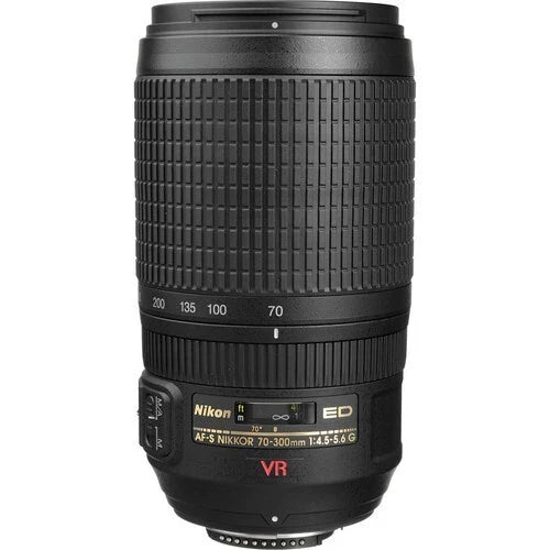 Nikon AF-S VR Zoom-Nikkor 70-300mm f/4.5-5.6G IF-ED Telephoto Zoom Lens – Brand New