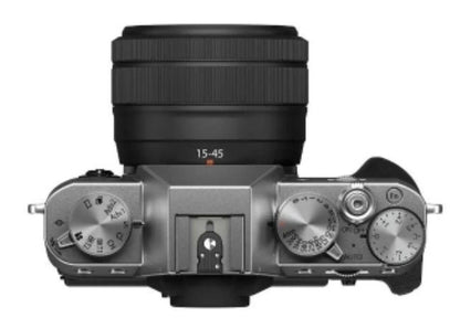 Fujifilm X-T30 II 26.1MP APS-C Mirrorless Camera with XC 15-45mm Lens Kit – Silver (Brand New)