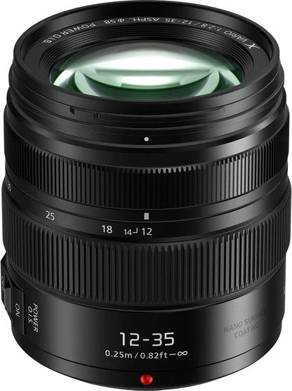 Panasonic LUMIX G X Vario 12-35mm f/2.8 II ASPH Power OIS Micro Four Thirds Lens – Brand New