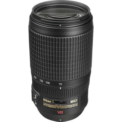 Nikon AF-S VR Zoom-Nikkor 70-300mm f/4.5-5.6G IF-ED Telephoto Zoom Lens – Brand New