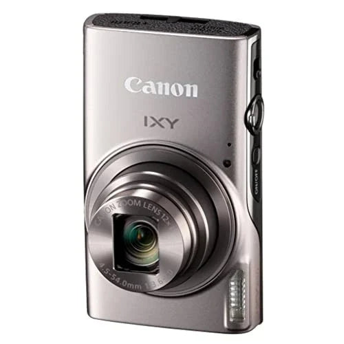 Canon PowerShot IXY 650 (ELPH 360 HS) 20.2MP 12x Zoom Compact Camera – Silver (Brand New)