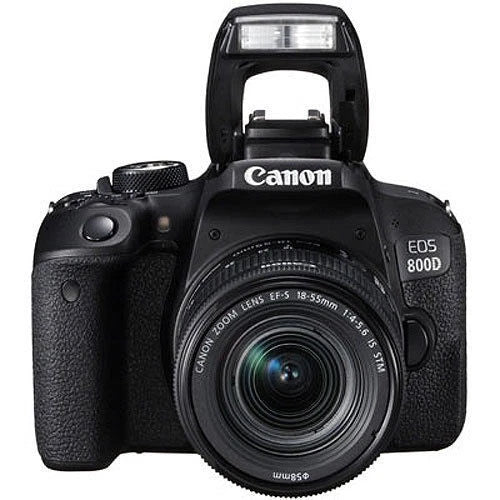 Canon EOS Rebel T7i (800D) 24.2MP DSLR Camera with EF-S 18-55mm IS STM Lens – Brand New