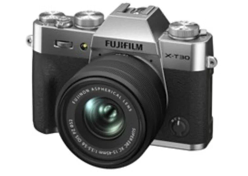Fujifilm X-T30 II 26.1MP APS-C Mirrorless Camera with XC 15-45mm Lens Kit – Silver (Brand New)