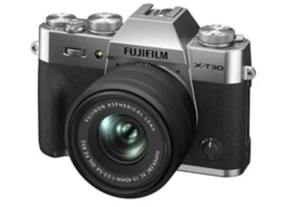 Fujifilm X-T30 II 26.1MP APS-C Mirrorless Camera with XC 15-45mm Lens Kit – Silver (Brand New)