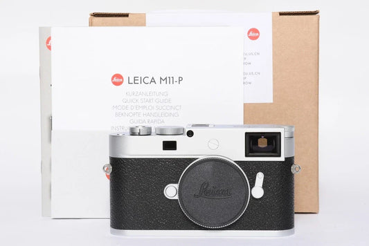 Leica M11-P 60MP Digital Rangefinder Camera – Silver Chrome (Brand New)