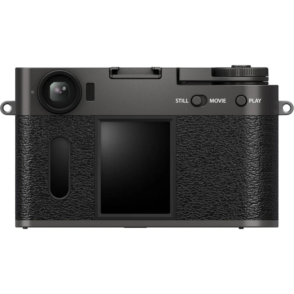 Fujifilm X Half 18MP Half-Frame Compact Camera with 10.8mm f/2.8 Lens – Charcoal Silver (Brand New)