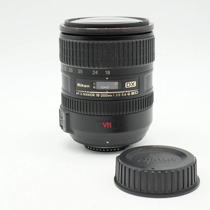 Nikon AF-S DX NIKKOR 18-200mm f/3.5-5.6G ED VR II APS-C Superzoom Lens – Brand New