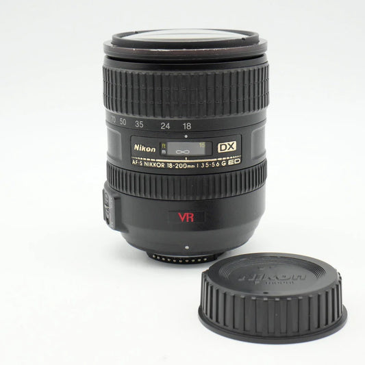 Nikon AF-S DX NIKKOR 18-200mm f/3.5-5.6G ED VR II APS-C Superzoom Lens – Brand New