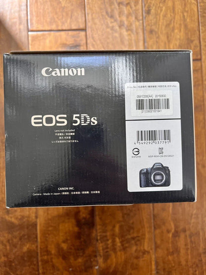 Canon EOS 5DS 50.6MP Full-Frame DSLR Camera (Body Only) – Brand New