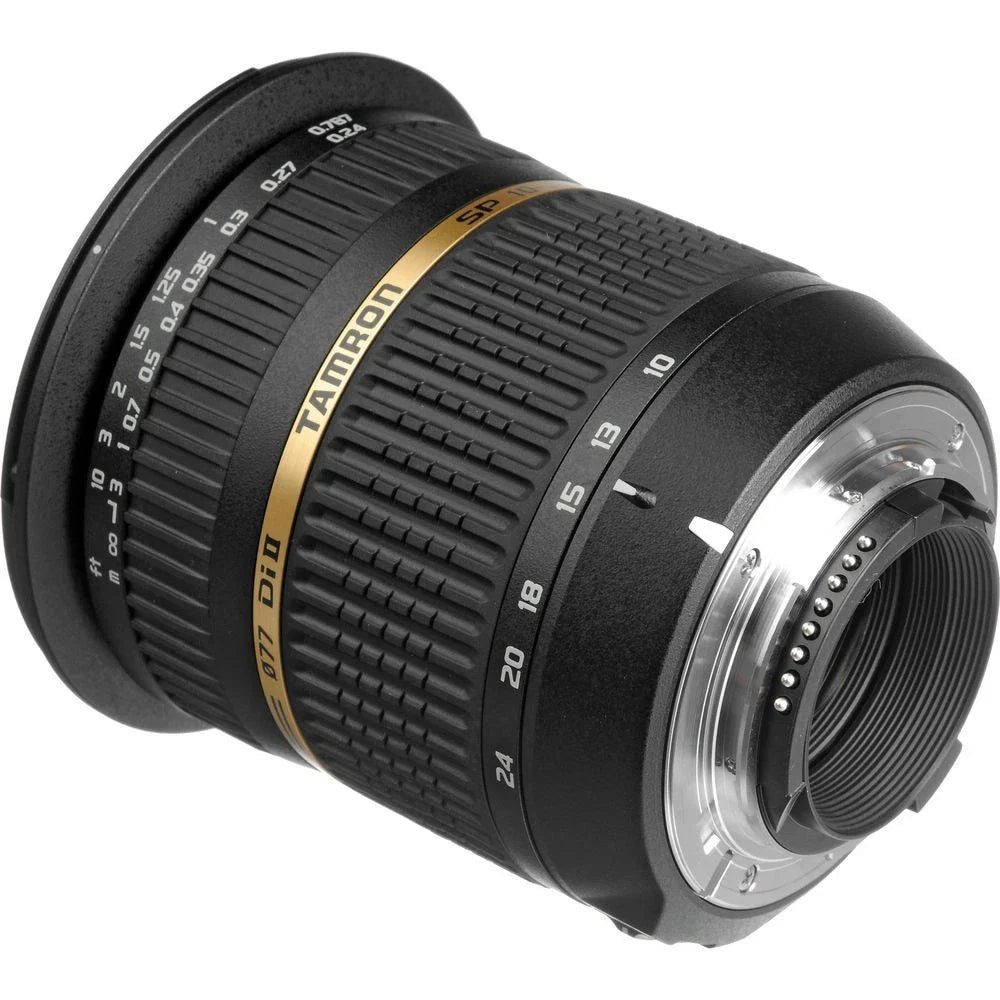 Tamron SP 10-24mm f/3.5-4.5 Di-II Aspherical Ultra-Wide Zoom Lens for Nikon F-Mount – Brand New