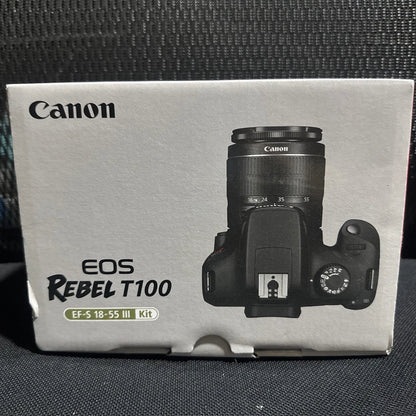 Canon EOS Rebel T100 (EOS 4000D) 18MP APS-C DSLR Camera – Brand New