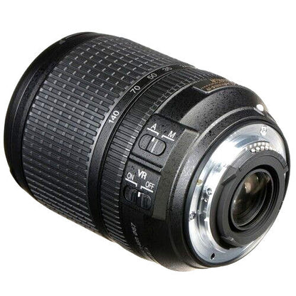 Nikon AF-S DX NIKKOR 18-140mm f/3.5-5.6G ED VR APS-C Zoom Lens – Brand New