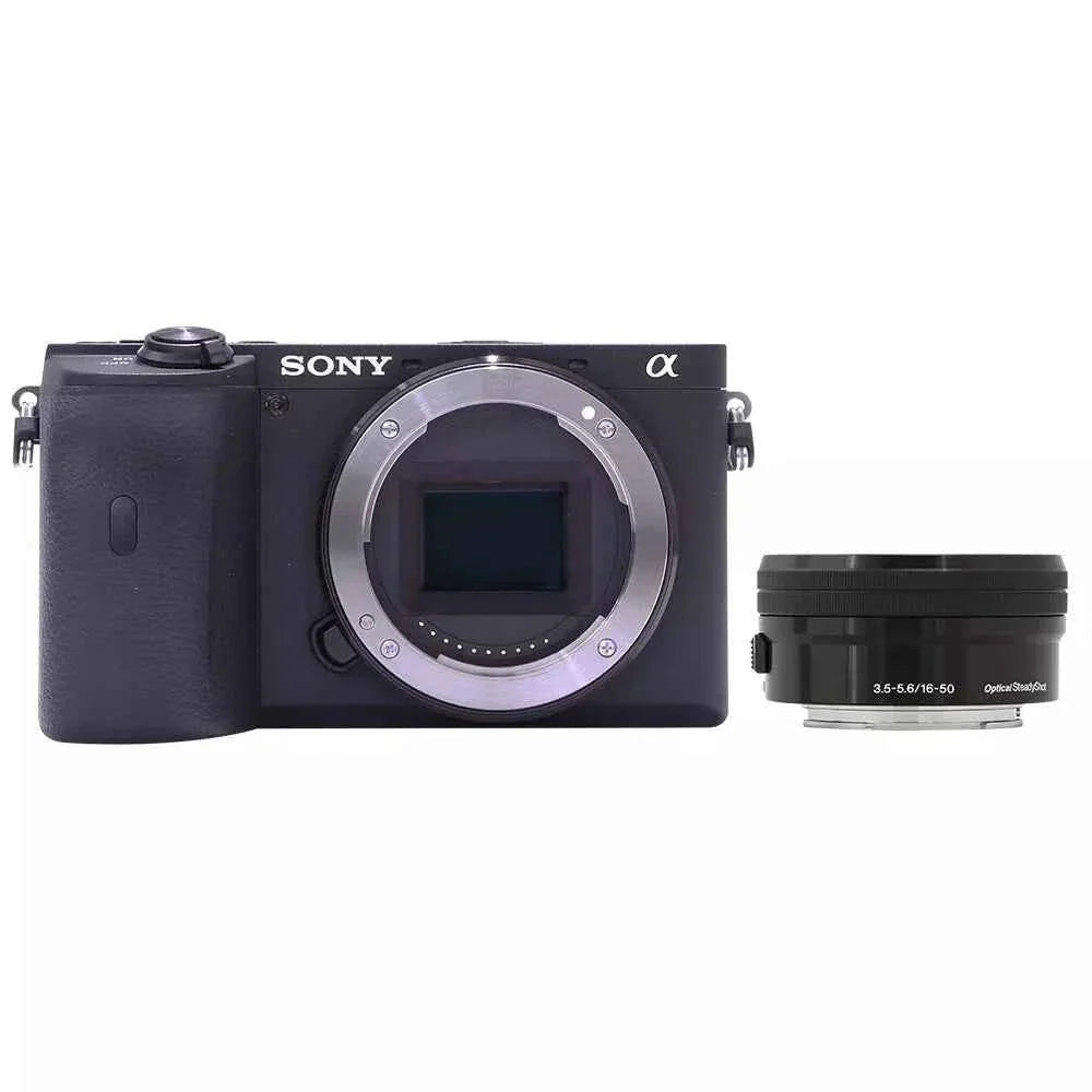 Sony α6600 24.2MP APS - C Mirrorless Camera + 16 - 50mm Lens Kit - Black - digitalfocuspro