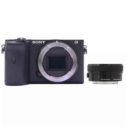 Sony α6600 24.2MP APS - C Mirrorless Camera + 16 - 50mm Lens Kit - Black - digitalfocuspro