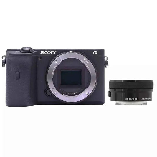 Sony α6600 24.2MP APS - C Mirrorless Camera + 16 - 50mm Lens Kit - Black - digitalfocuspro