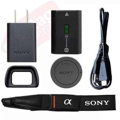 Sony α6600 24.2MP APS - C Mirrorless Camera + 16 - 50mm Lens Kit - Black - digitalfocuspro