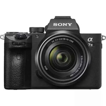 Sony α7 III 24.2MP Full - Frame Mirrorless Camera + 28 - 70mm Lens Kit - digitalfocuspro