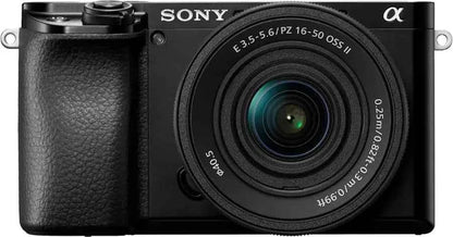 Sony Alpha a6100 24.2MP APS - C Mirrorless Camera with 16 - 50mm Lens - Black - digitalfocuspro