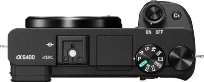 Sony Alpha a6400 24.2MP APS - C Mirrorless Camera Body Only - Black - digitalfocuspro
