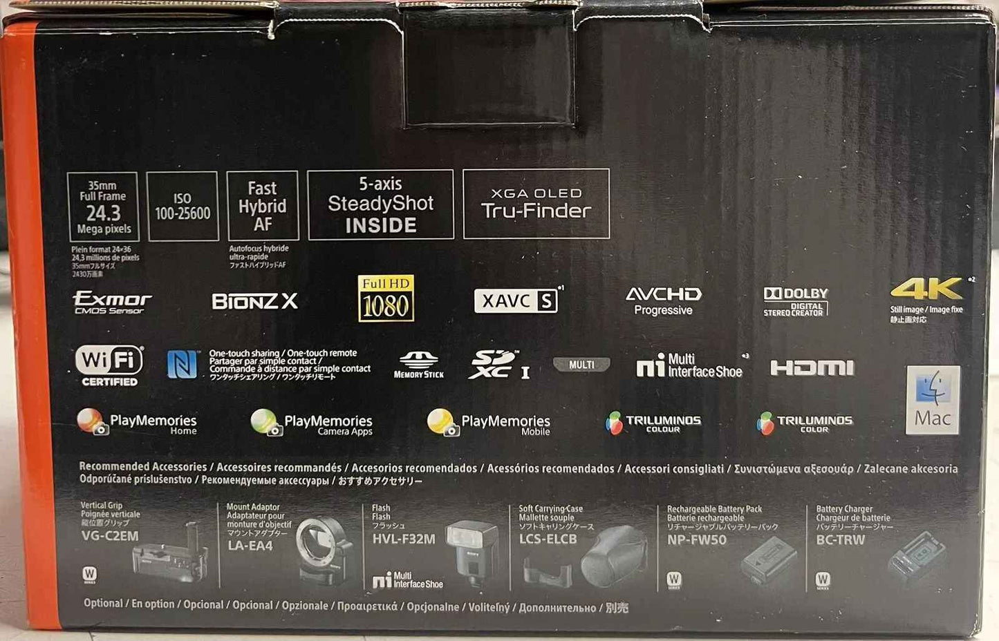 Sony Alpha a7 II 24.3MP Full - Frame Mirrorless Camera Body Only - Black - digitalfocuspro