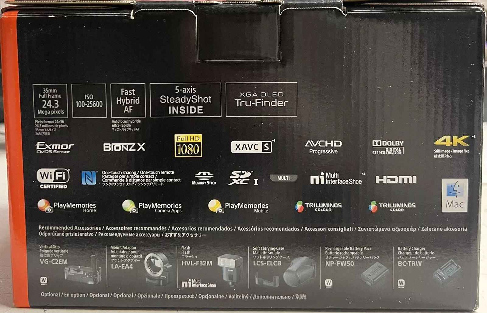 Sony Alpha a7 II 24.3MP Full - Frame Mirrorless Camera Body Only - Black - digitalfocuspro
