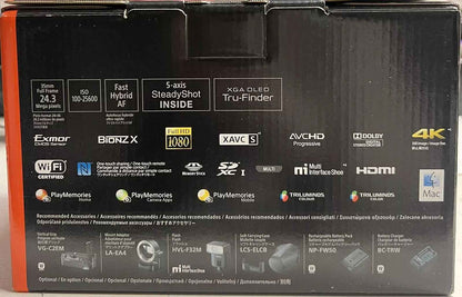 Sony Alpha a7 II 24.3MP Full - Frame Mirrorless Camera Body Only - Black - digitalfocuspro