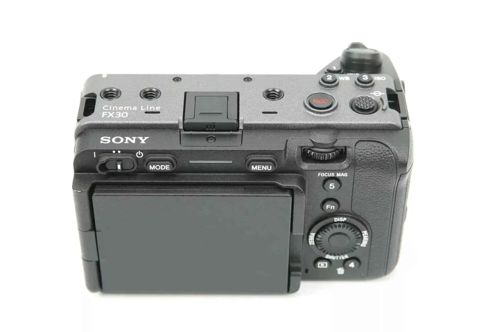 Sony FX30 26MP Super 35 Digital Cinema Camera Body - Black - digitalfocuspro