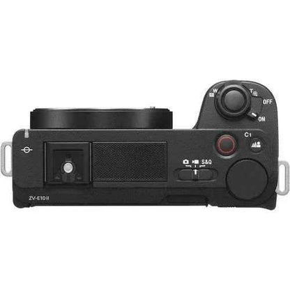 Sony ZV - E10 II 26MP Mirrorless Vlog Camera with 16 - 50mm Lens - Black - digitalfocuspro