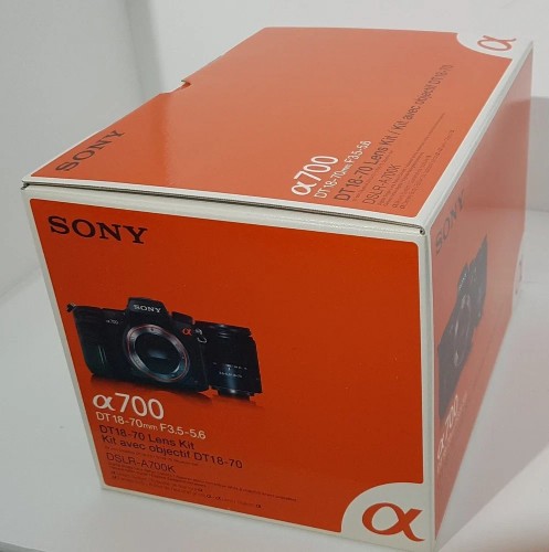 Picture of Sony Alpha A700K 12.2MP APS-C DSLR Camera with 18-70mm f/3.5-5.6 Lens Kit – Brand New