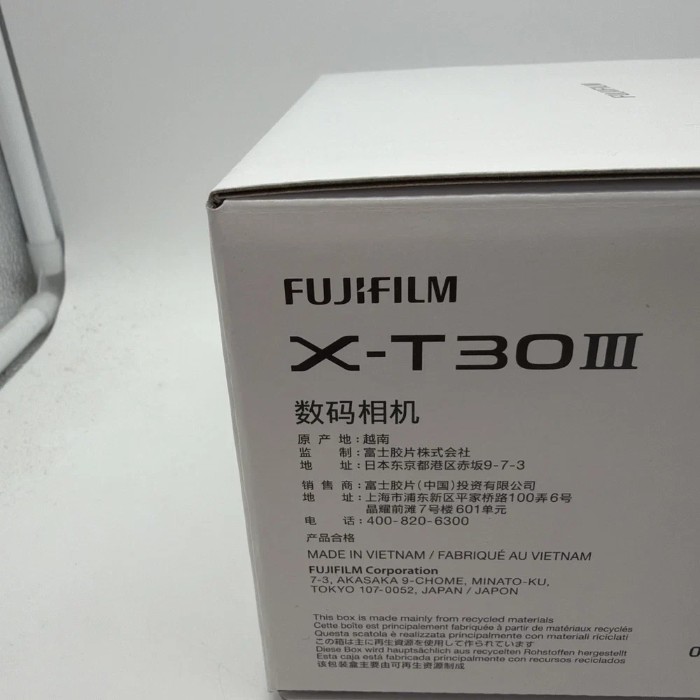 Picture of Fujifilm X-T30 III 26.1MP APS-C Mirrorless Camera (Body Only) – Charcoal Silver (Brand New)