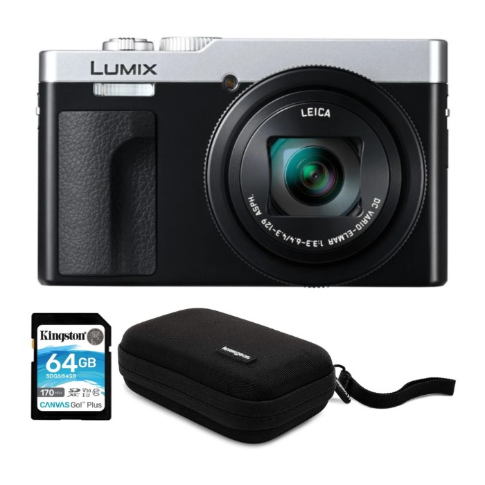 Picture of Panasonic LUMIX ZS99 30x Zoom Point & Shoot Digital Camera – Silver (Brand New)