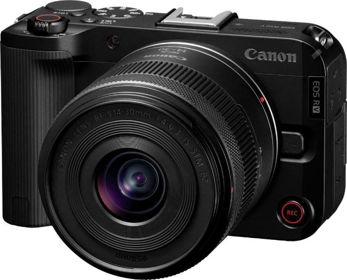 Picture of Canon EOS R50 V 4K Mirrorless Camera with RF-S 14-30mm F4-6.3 IS STM PZ Lens – Black (Brand New)