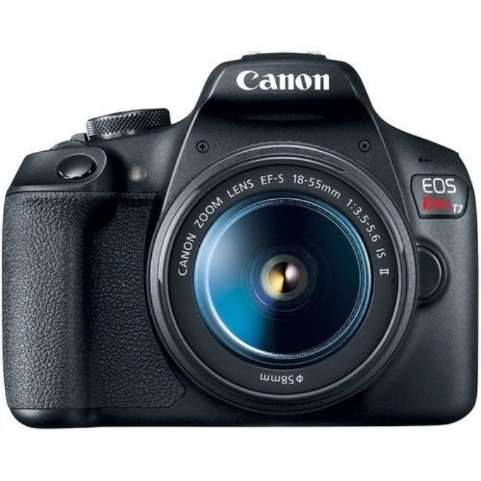 Picture of Canon EOS Rebel T7 24.1MP DSLR Camera with EF-S 18-55mm f/3.5-5.6 IS II Lens – Black (Brand New)