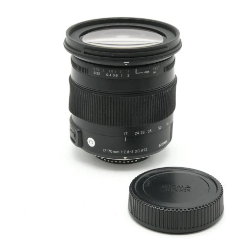 Picture of Sigma 17-70mm f/2.8-4 DC Macro OS HSM Contemporary Lens for Nikon F-Mount – Brand New