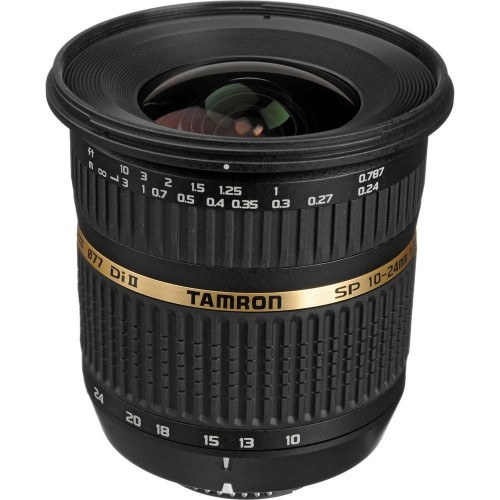 Picture of Tamron SP 10-24mm f/3.5-4.5 Di-II Aspherical Ultra-Wide Zoom Lens for Nikon F-Mount – Brand New